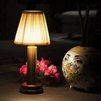 Wireless Table Lamp | Soft Metal Rechargeable Elegant Ambient Light