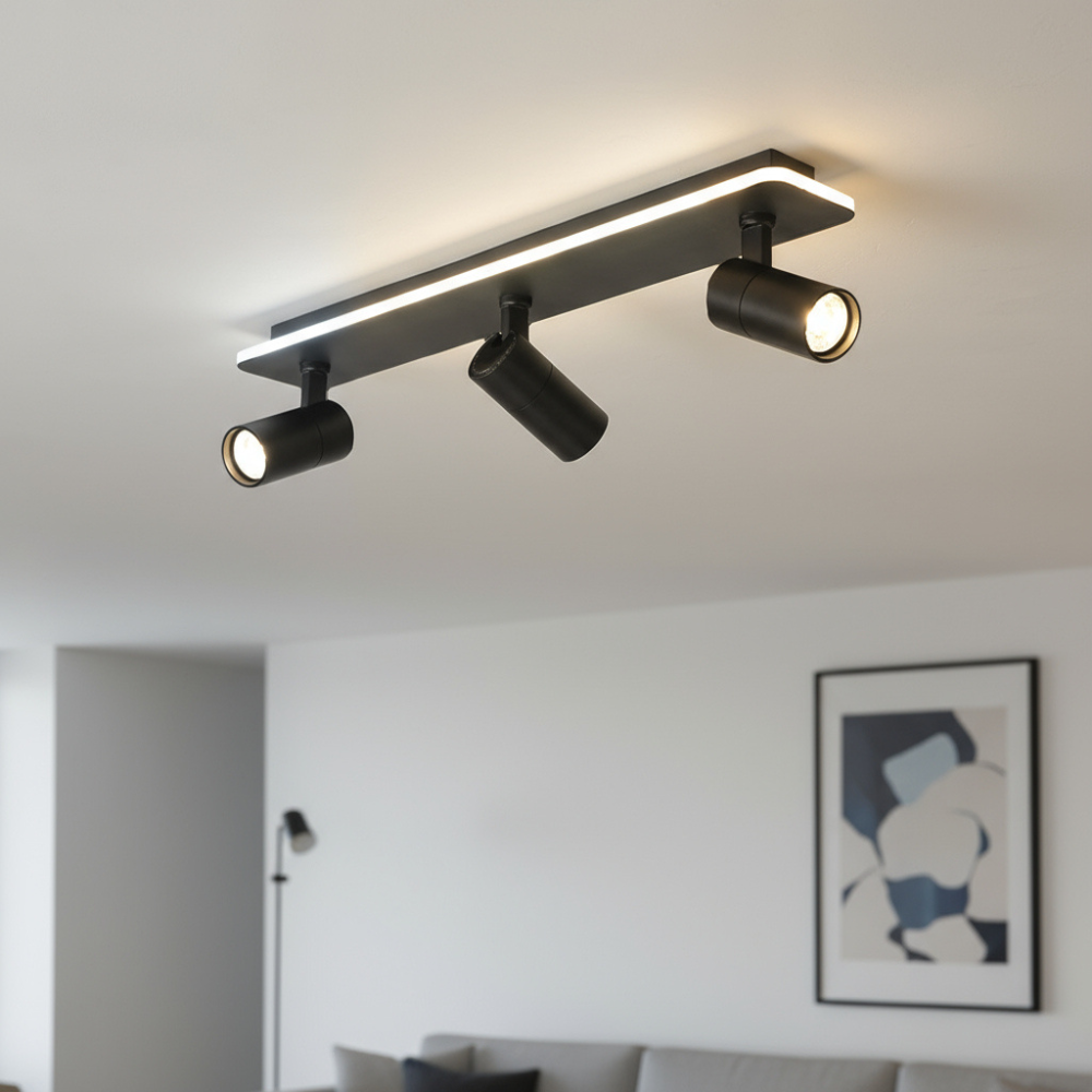 Elias Modern Ceiling Light – Adjustable Metal