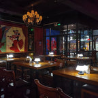 Solar Table Lamp | Wireless Metal and Glass Outdoor Accent