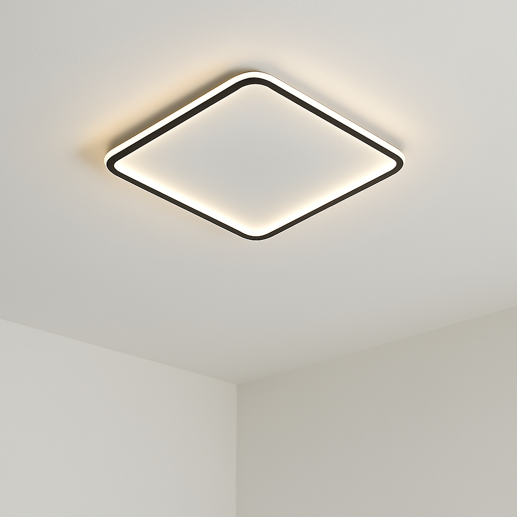 Ethan Square Ceiling Light – LED Feature