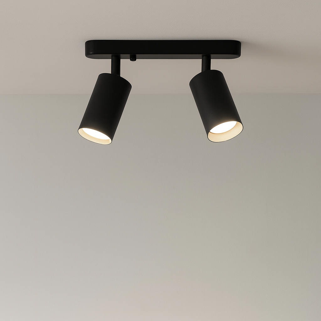 Elias Minimal Ceiling Light – Rotatable Feature