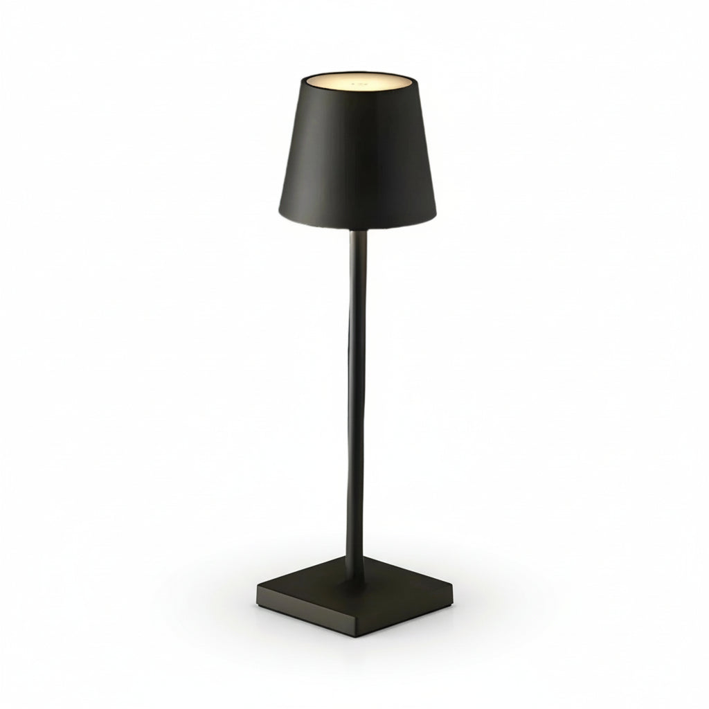 Cordless Table Lamp | Scandinavian Minimalist Aluminum Rechargeable Light