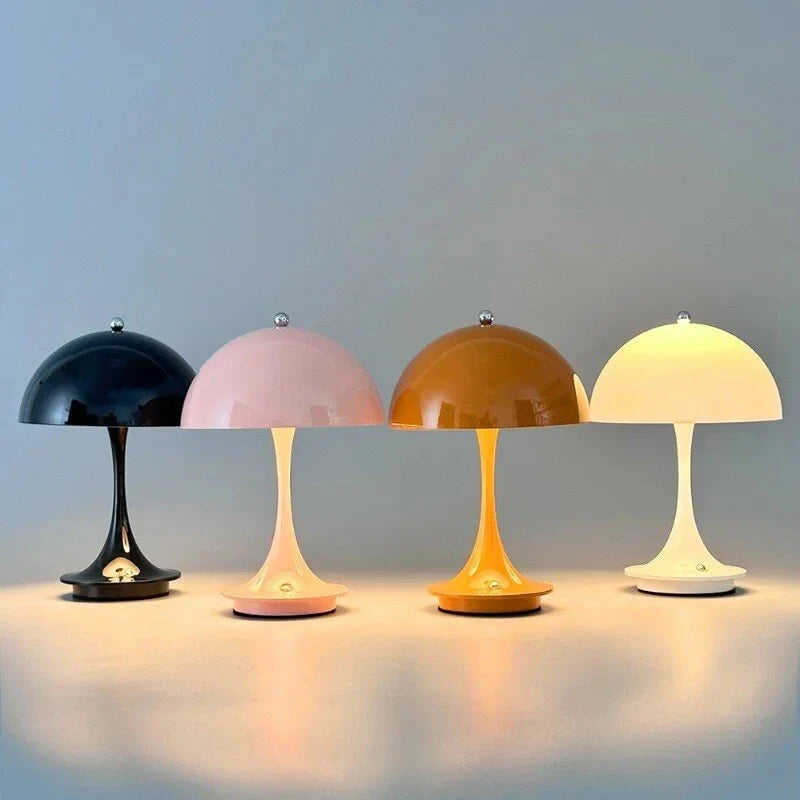 Cordless Table Lamp | Sleek Alloy & Acrylic Modern Wireless Design