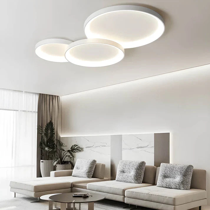 Elias Minimal Ceiling Light – Metal Frame