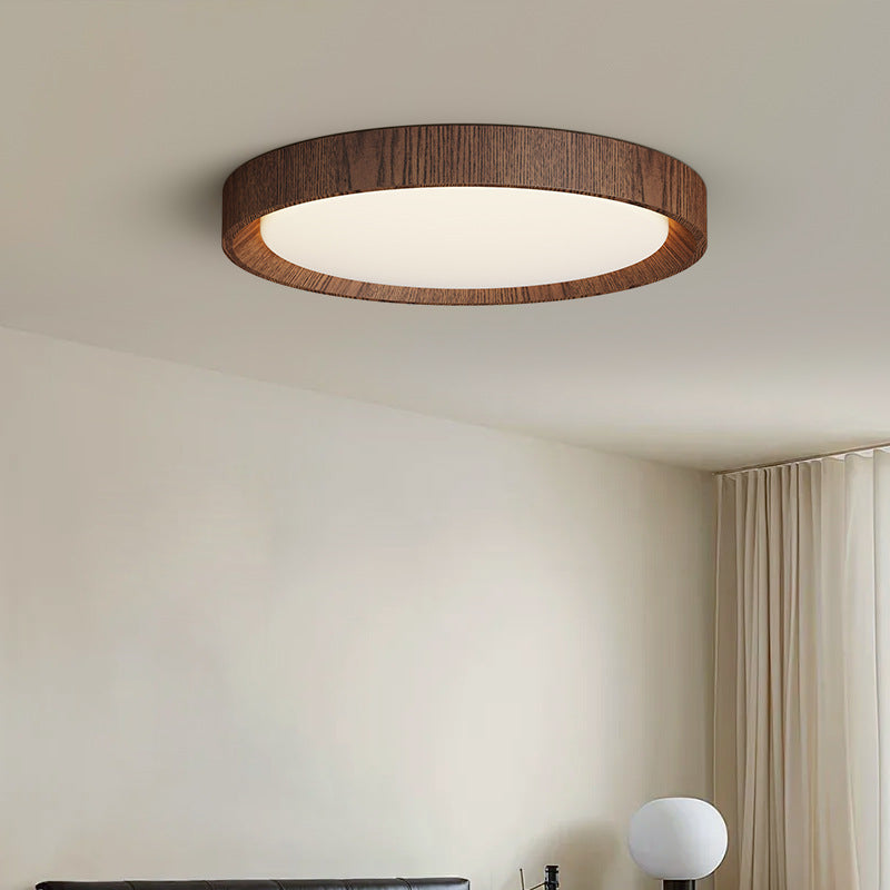 Dark Wooden Ceiling Light