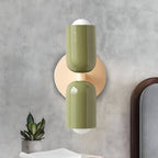 Wall Light | Nordic Double Head Painted Iron Modern Fixture 4