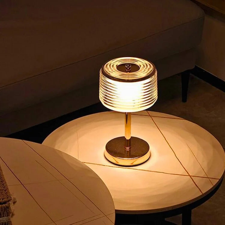 Table Lamp | Unique Ring-Shaped Minimalist LED Design for Ambient Lighting