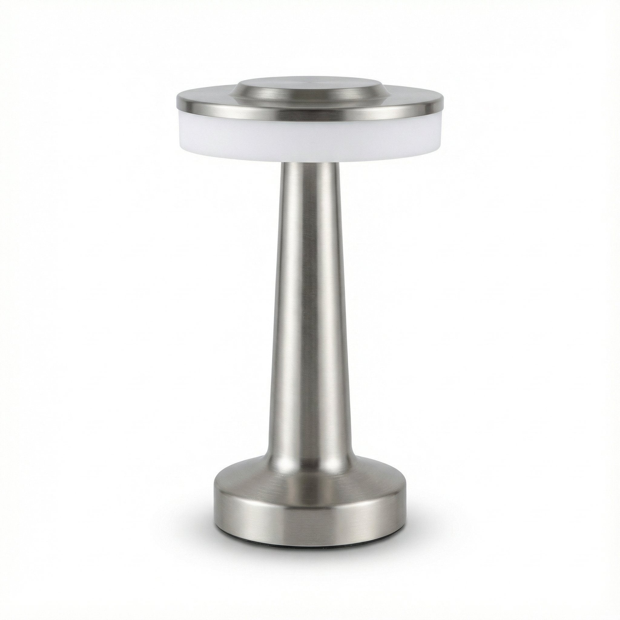 Bedside Table Lamp | Acrylic Metal Modern Wireless Rechargeable Ambient Light