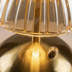 Table Lamp | Acrylic Mushroom Shape Wireless LED Warm Light Ambient