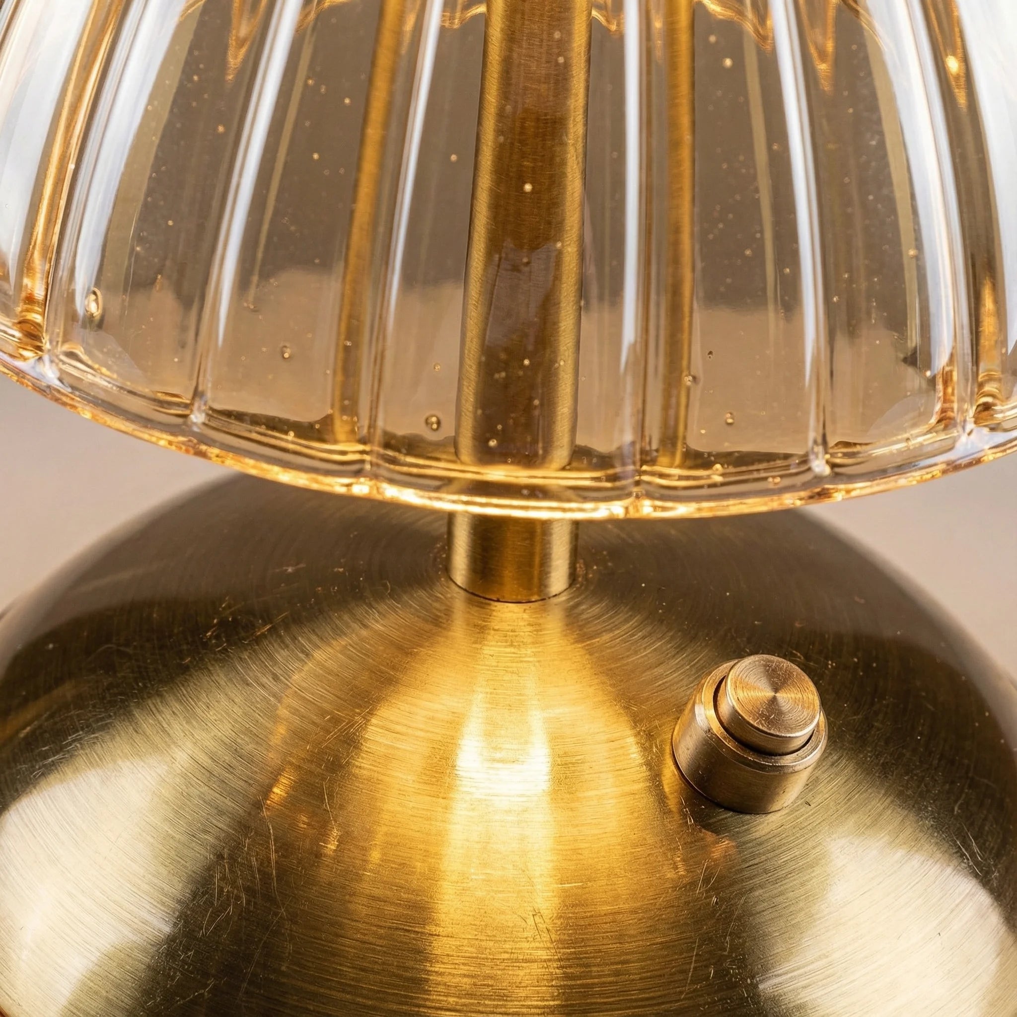 Table Lamp | Acrylic Mushroom Shape Wireless LED Warm Light Ambient