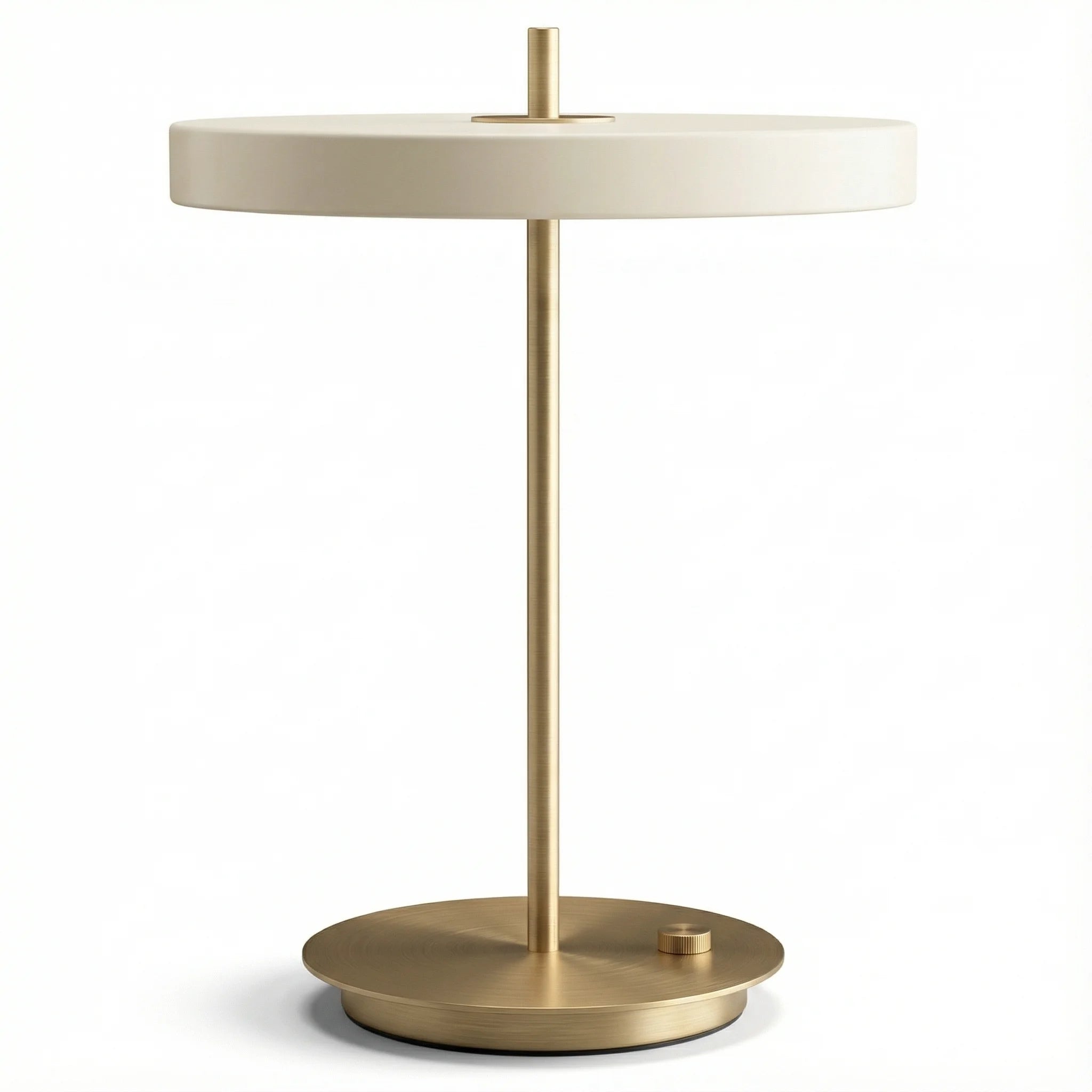 Bedside Table Lamp | Iron Glass Wireless Dimmable Warm Light