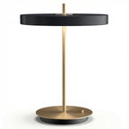 Bedside Table Lamp | Iron Glass Wireless Dimmable Warm Light