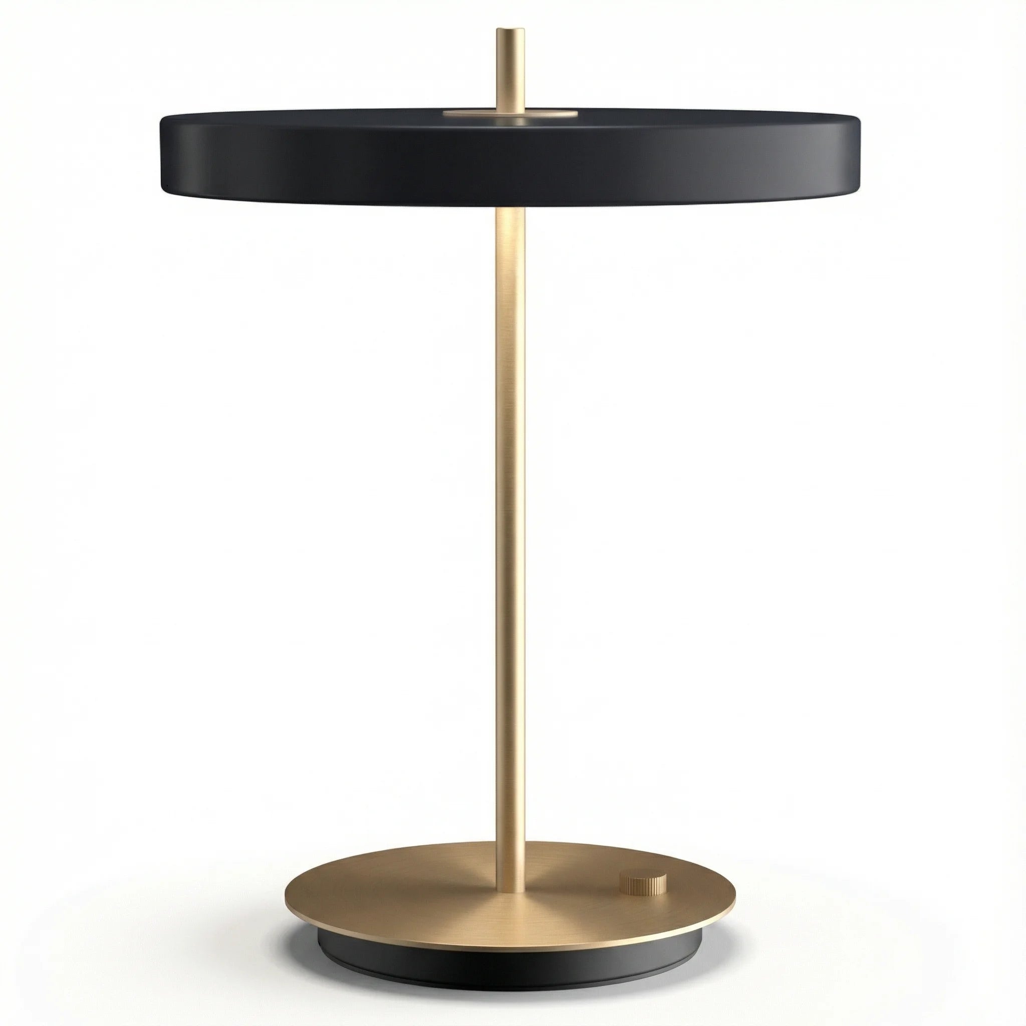 Bedside Table Lamp | Iron Glass Wireless Dimmable Warm Light