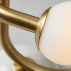 Bedside Table Lamp | Marble Glass Modern Ambient Light