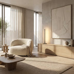 Bedside Table Lamp | Metal Amber Warm Glow Adjustable Brightness