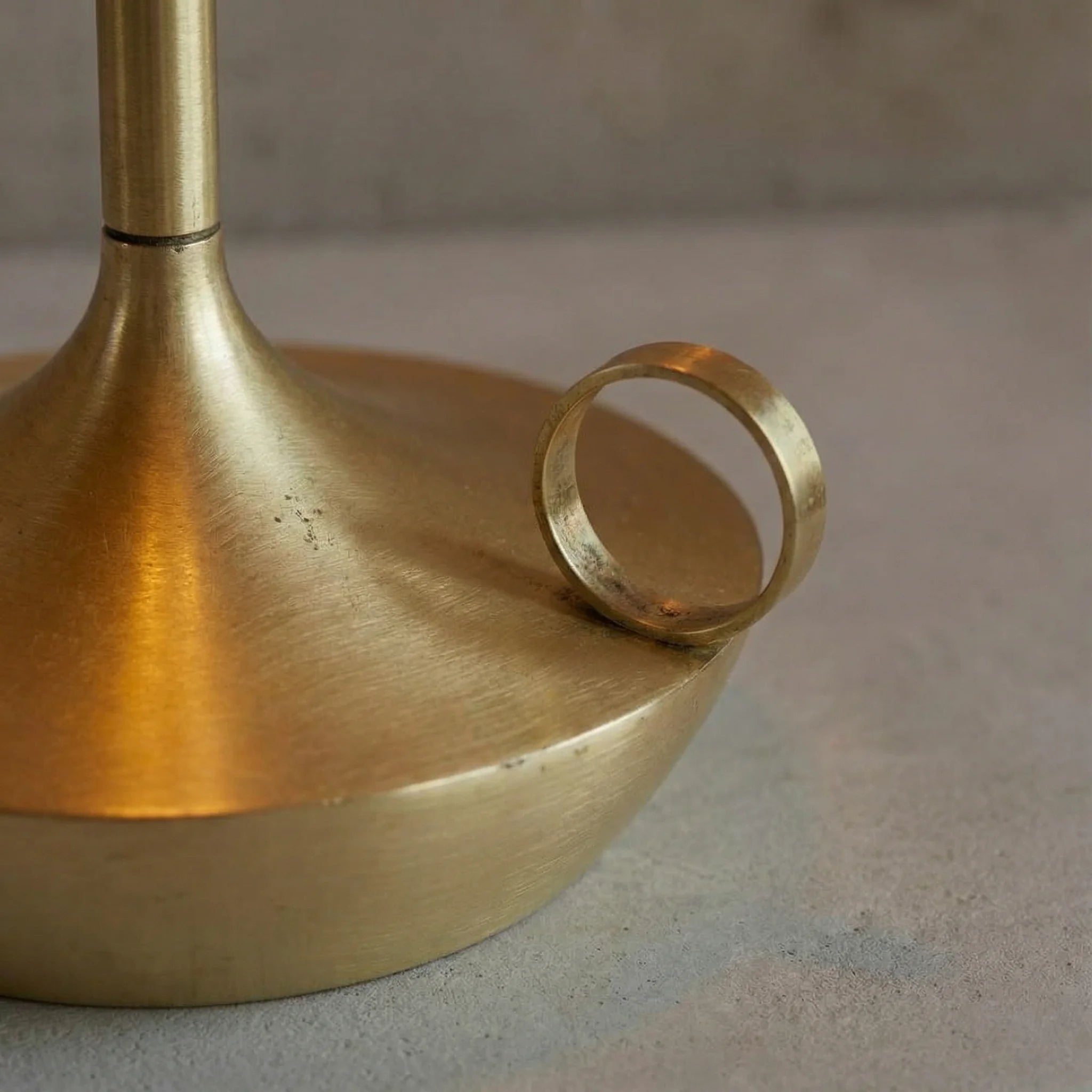 Bedside Table Lamp | Minimalist Aluminium Portable Warm Light