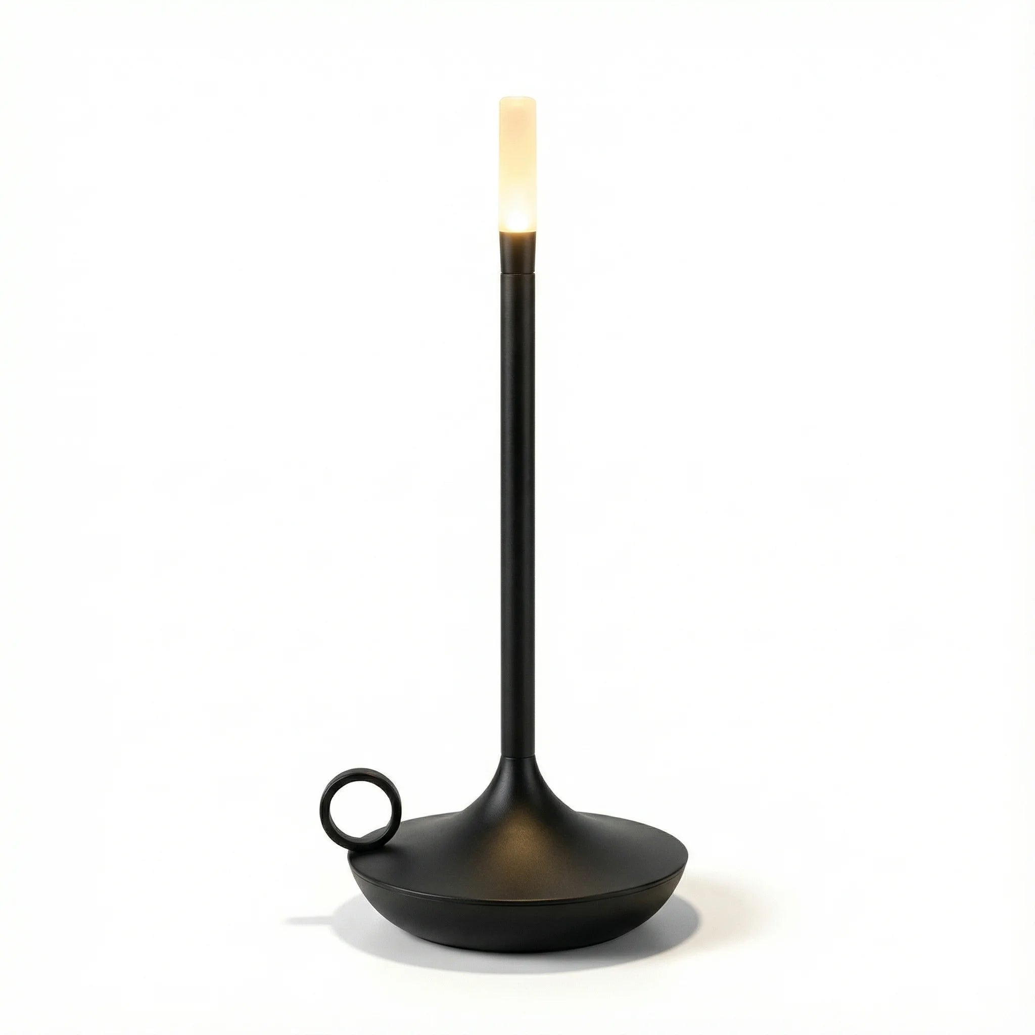 Bedside Table Lamp | Minimalist Aluminium Portable Warm Light