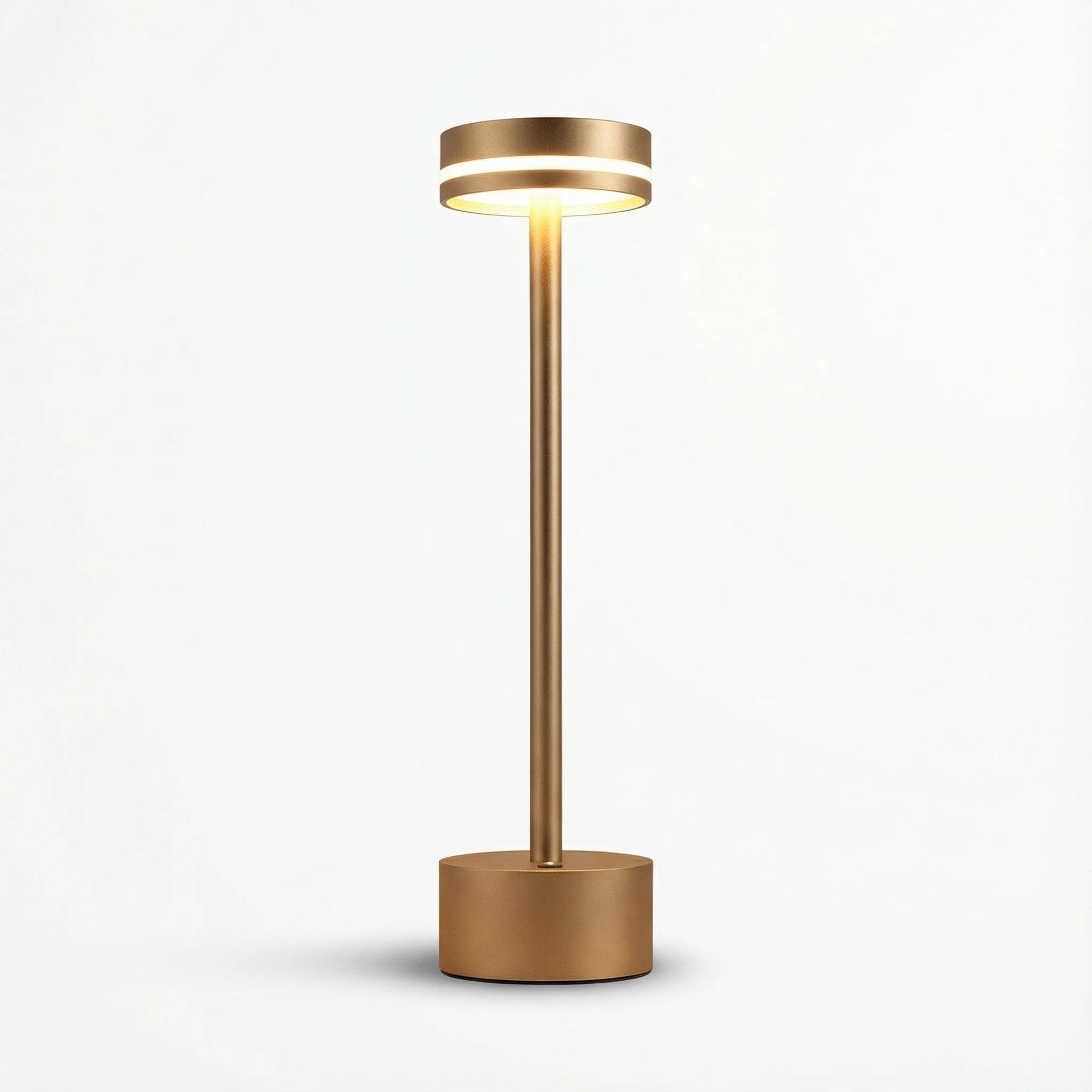 Bedside Table Lamp | Minimalist Iron Wireless Rechargeable Ambient Light
