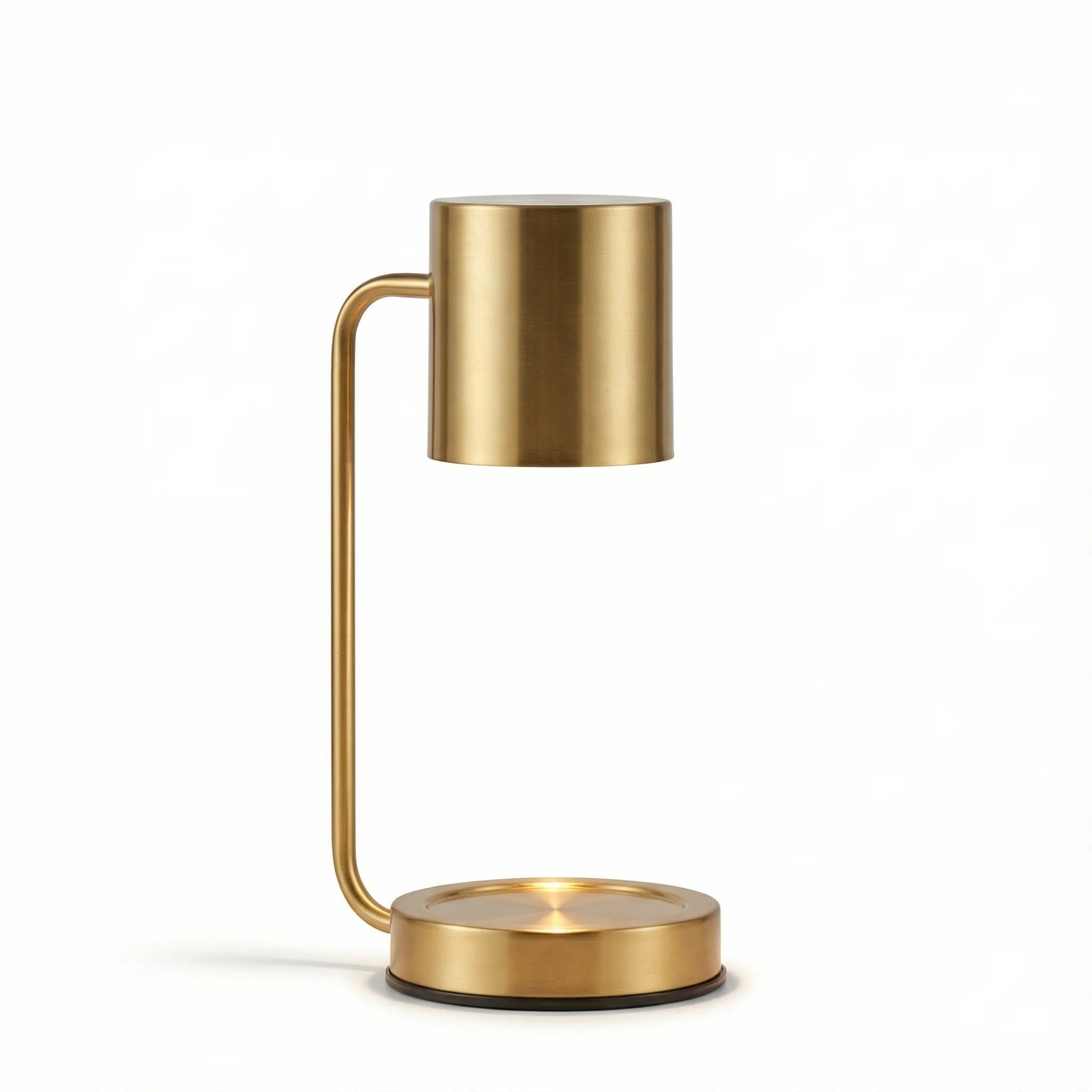 Nordic Iron Candle Warmer Lamp | Dimmable Minimalist Bedside Table Light