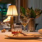 Wireless Table Lamp | Soft Metal Rechargeable Elegant Ambient Light