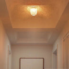 Ceiling Lamp | Bamboo Iron Japanese Style Warm Ambient Lighting Fixture - Image 3