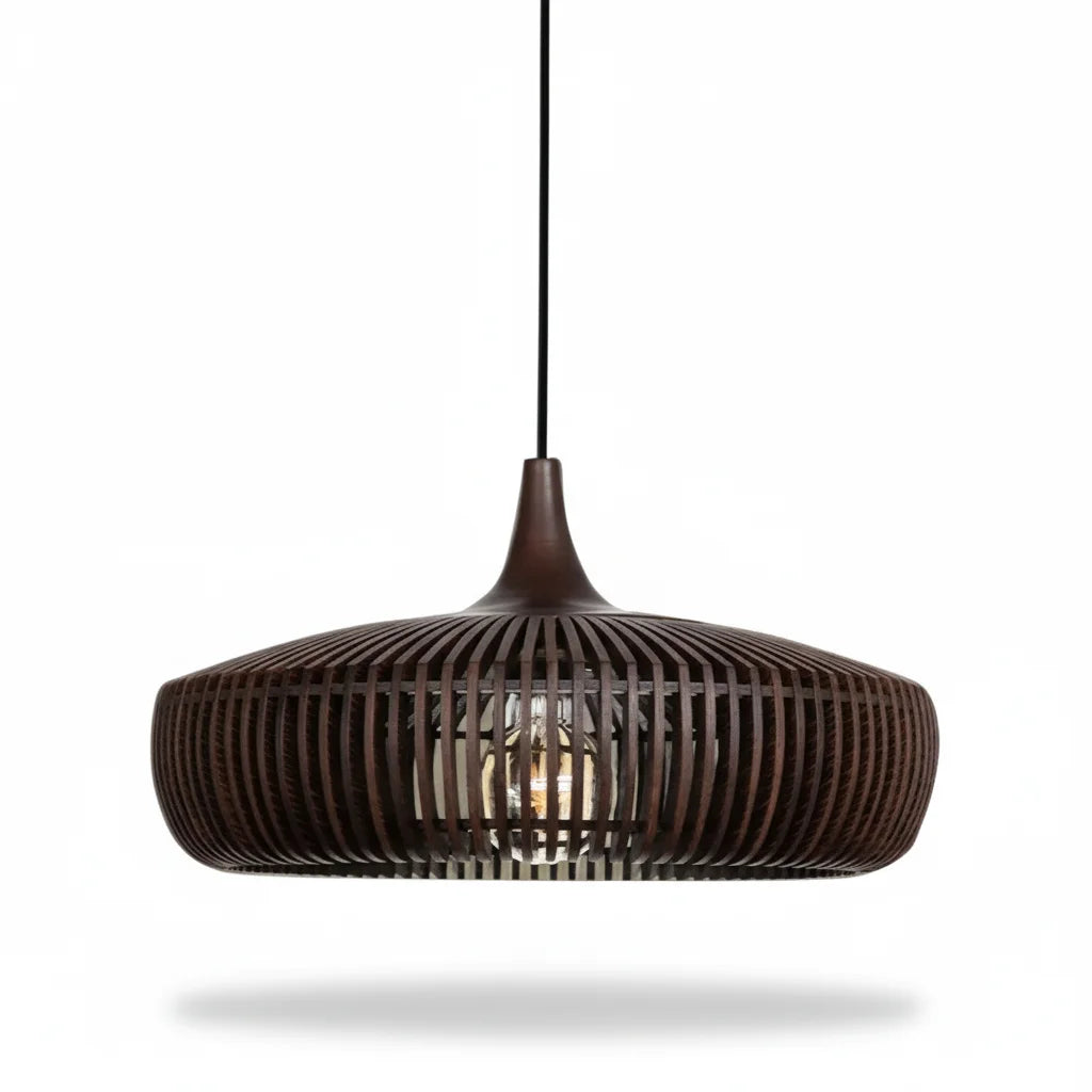 Ceiling Lamp | Scandinavian Solid Wood Minimalist Pendant Light