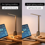 Desk Lamp | Foldable LED Rechargeable Minimalist Dimmable Eye-Friendly Light - Image 6