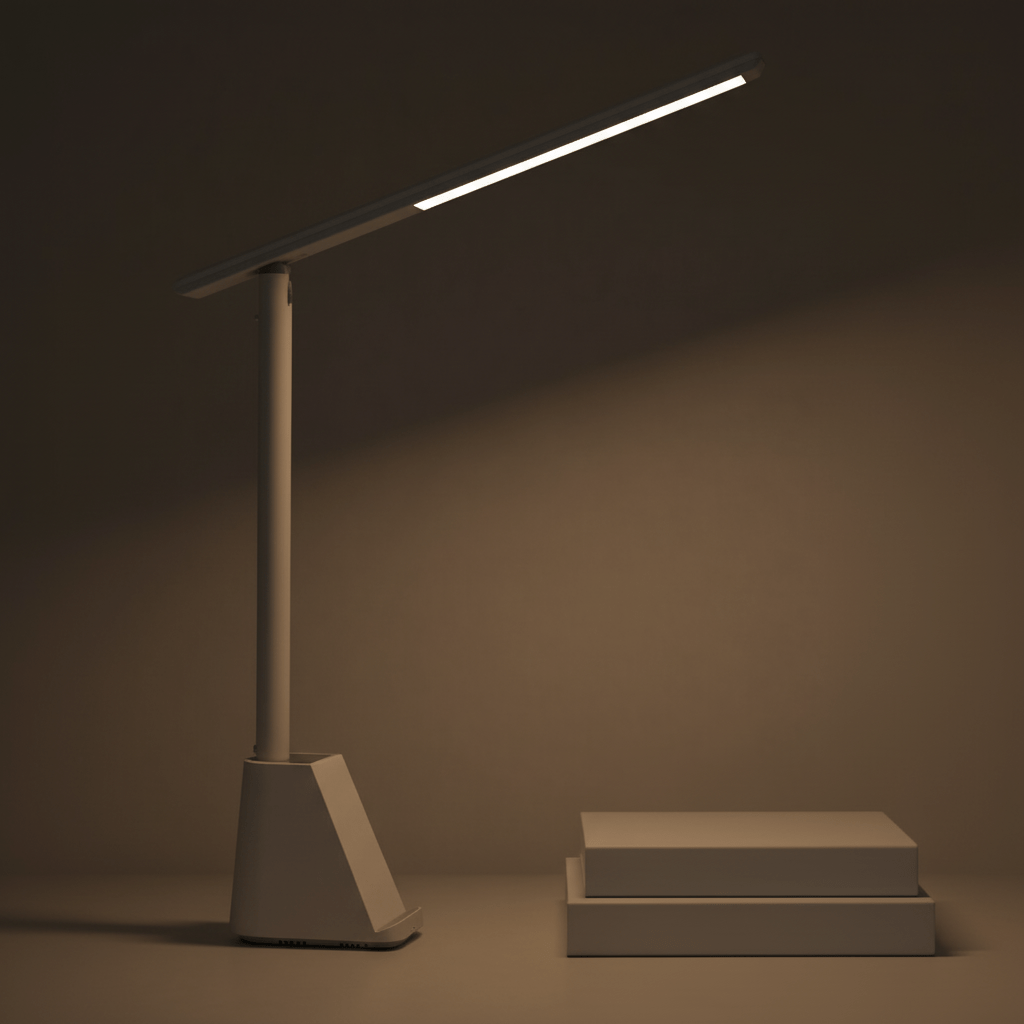 Desk Lamp | Foldable LED Rechargeable Minimalist Dimmable Eye-Friendly Light - Image 7