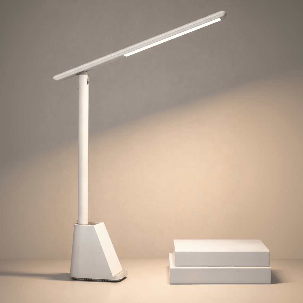 Desk Lamp | Foldable LED Rechargeable Minimalist Dimmable Eye-Friendly Light - Image 8
