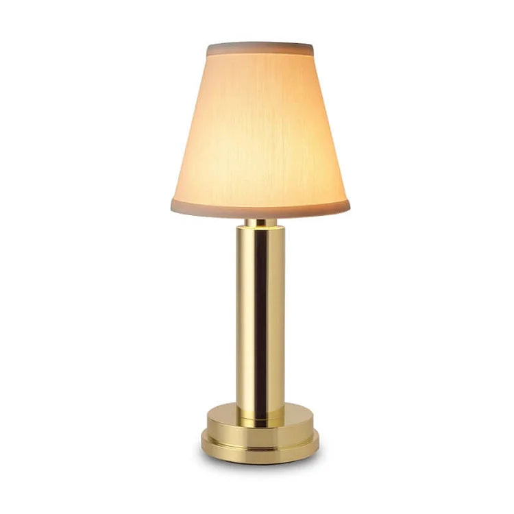 Wireless Table Lamp | Soft Metal Rechargeable Elegant Ambient Light