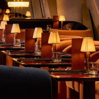 Wireless Table Lamp | Soft Metal Rechargeable Elegant Ambient Light