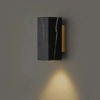 Marble Wall Lamp | Natural Stone Iron Frame Elegant Indoor Lighting Fixture - Image 12