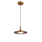 Nordic Iron Shade Pendant Light with minimalist design and adjustable suspension
