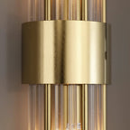 Romas Crystal Wall Light – Glass & Metal Design