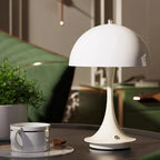 Table Lamp wireless rechargeable LED touch dimmable alloy acrylic modern light
