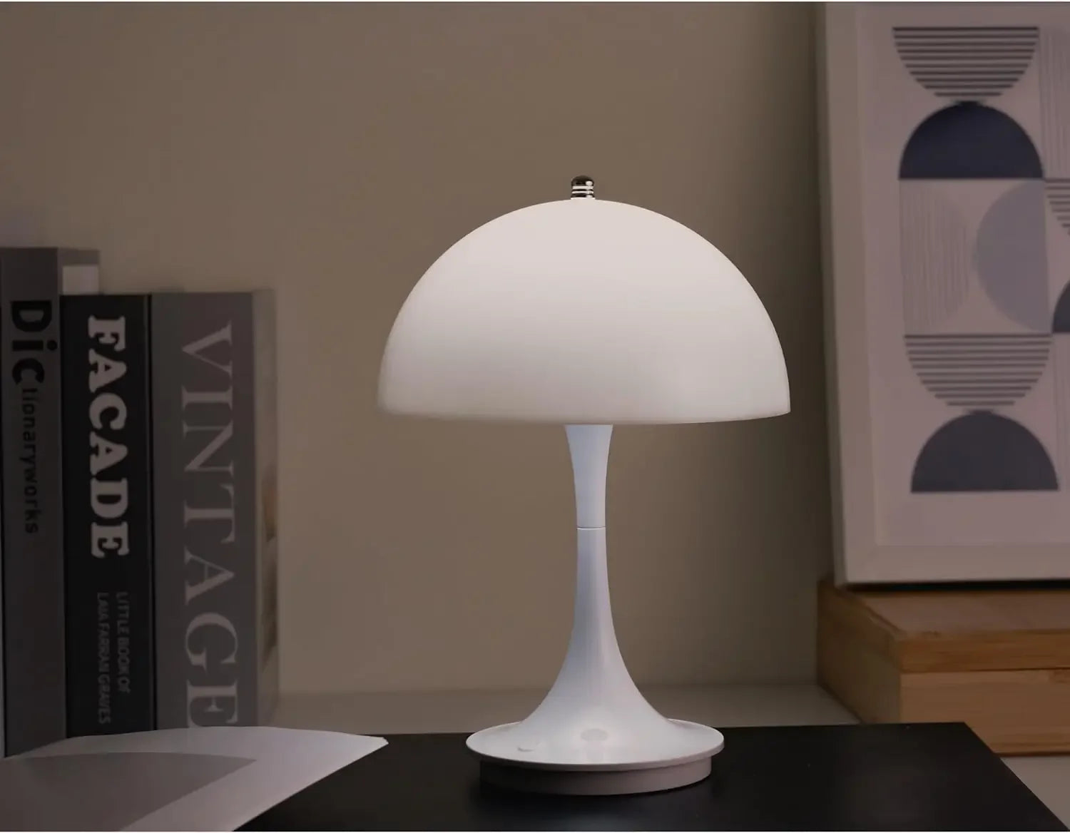 Table Lamp | Alloy Acrylic Wireless Rechargeable LED Touch Dimmable Light - Image 12