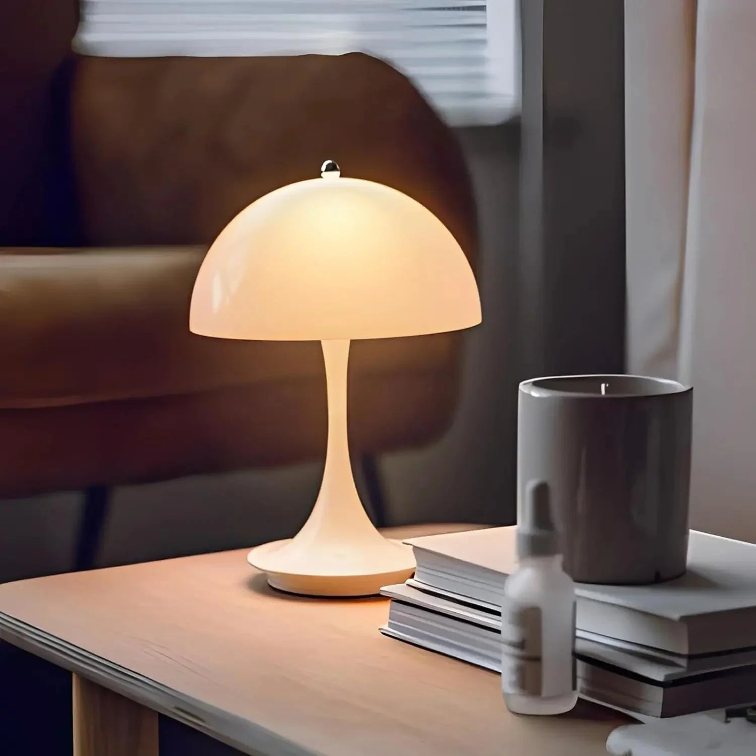 Table Lamp | Alloy Acrylic Wireless Rechargeable LED Touch Dimmable Light - Image 3