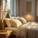 Table Lamp | Classic Copper Elegant Design for Home Ambiance