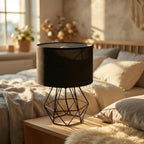 Bedside Table Lamp | Geometric Modern Eye Protection Projection Atmosphere Light