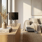 Bedside Table Lamp | Geometric Modern Eye Protection Projection Atmosphere Light