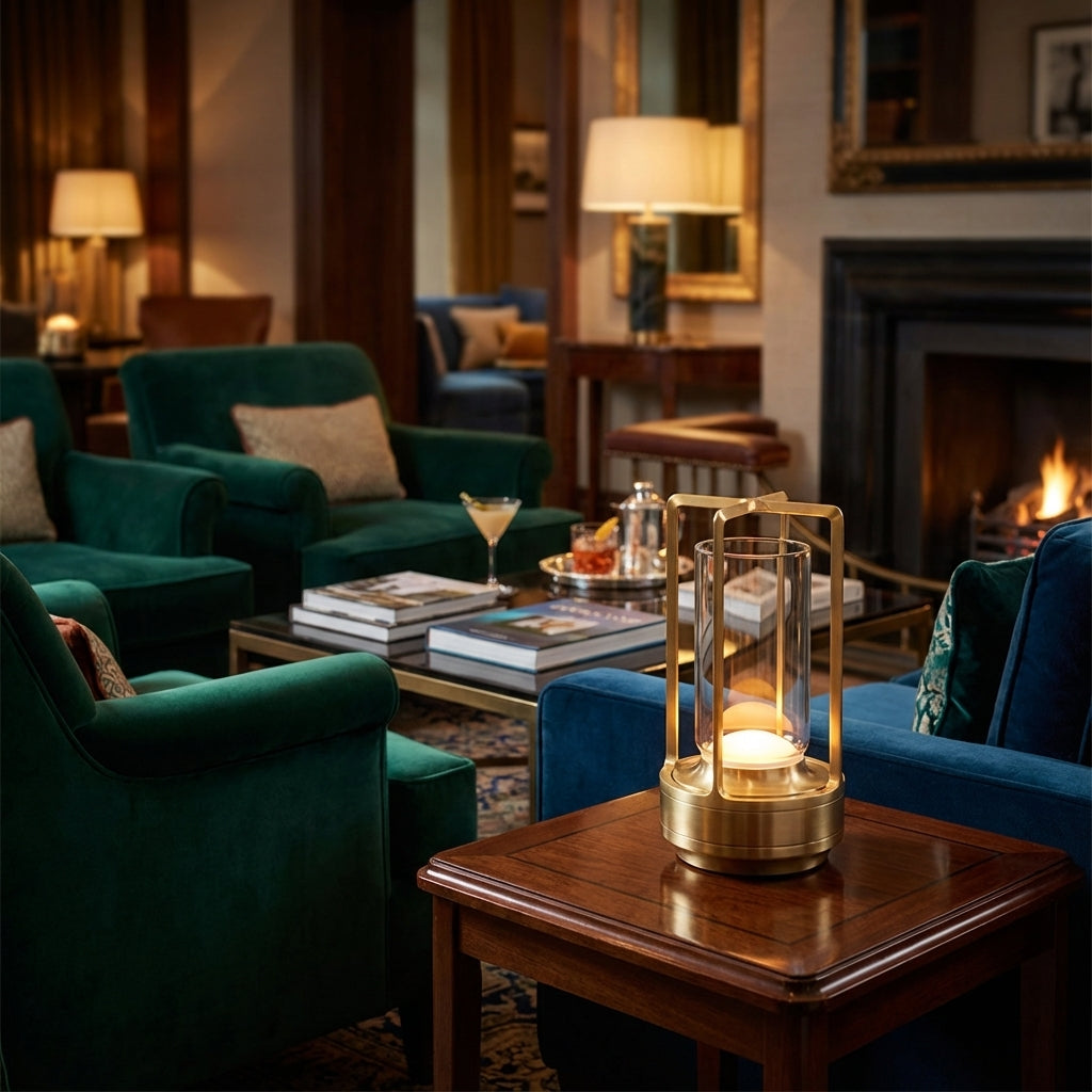 Table Lamp | Elegant Cordless Touch Sensor Ambient Light