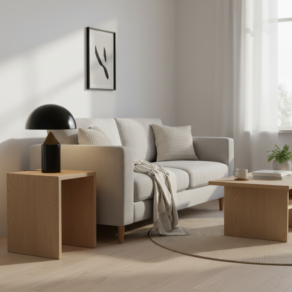 Table Lamp | Elegant Metal Fungal Glow Design for Ambient Lighting