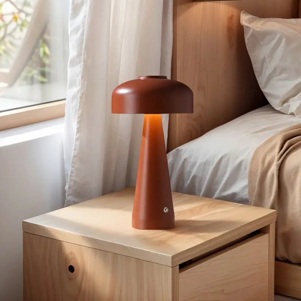 Table Lamp | Frosted Glass Touchless LED Modern Ambience Light - Image 3