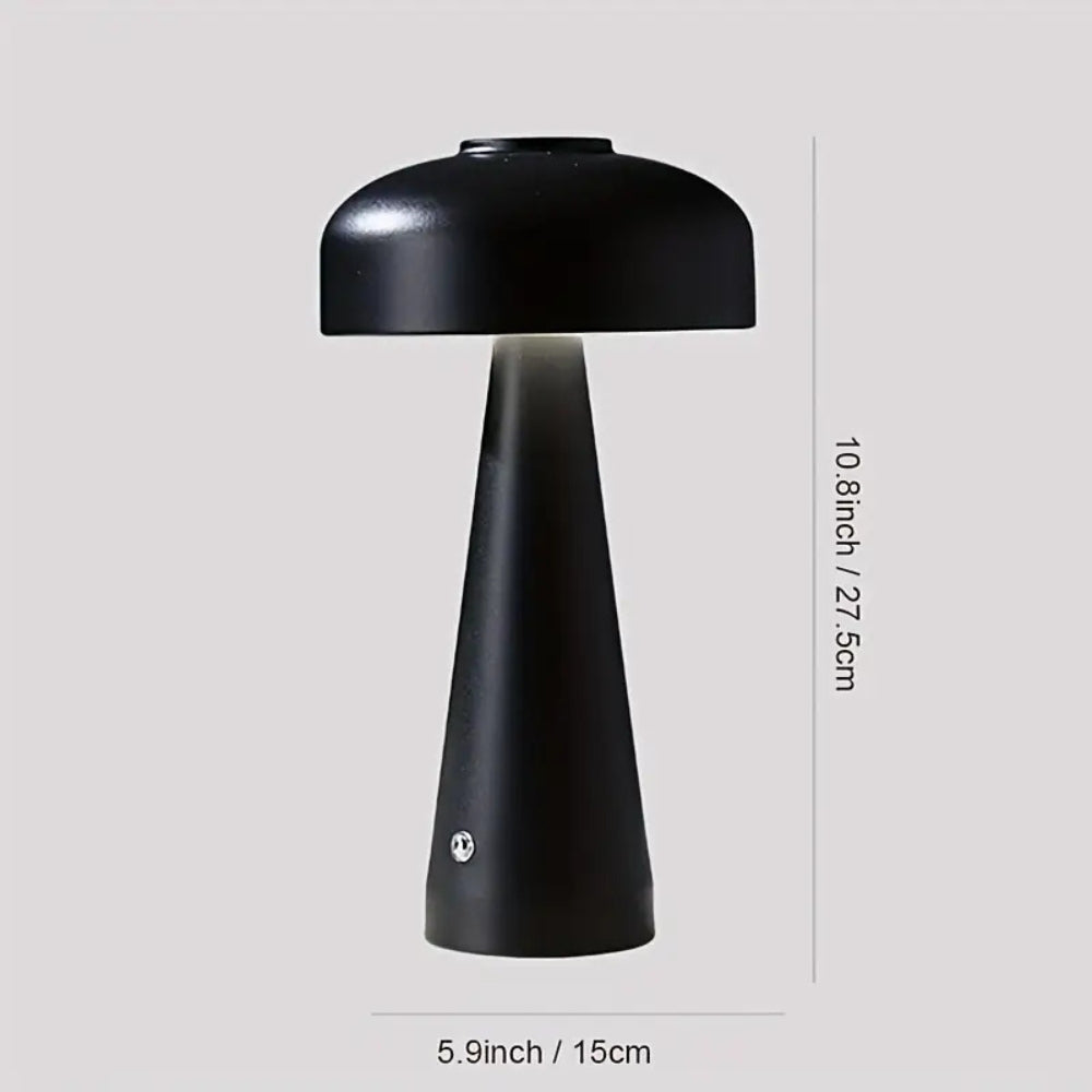Table Lamp | Frosted Glass Touchless LED Modern Ambience Light - Image 7