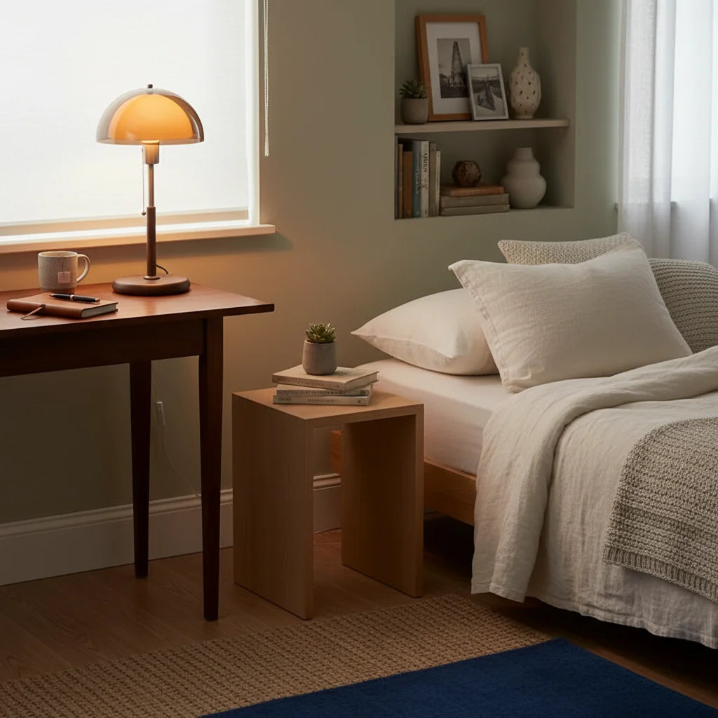 Zenara Iron Table Lamp – Retro Design