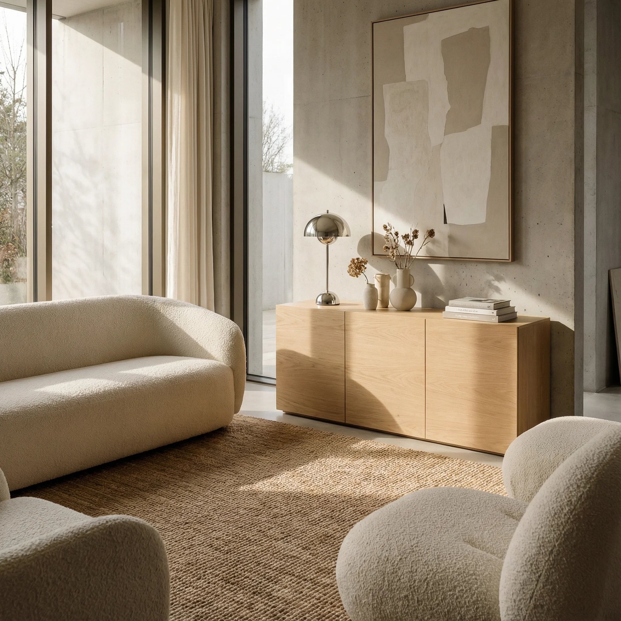 Minimalist Classic Metal Bedside Lamp | Timeless Nightstand Accent