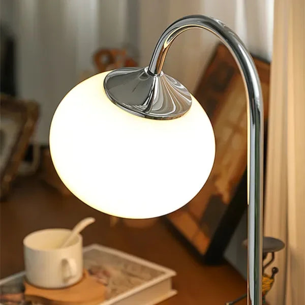 Table Lamp | Modern Glass Metal Soft Light for Bedroom or Living Room - Image 10