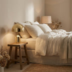 Table Lamp | Modern Metal Bell Design with Ambient Glow