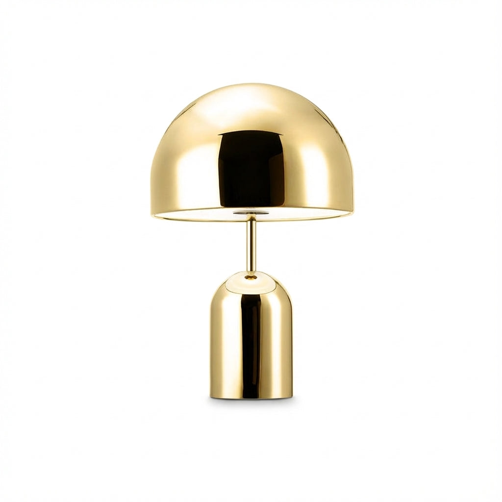Table Lamp | Modern Metal Bell Design with Ambient Glow