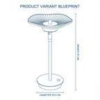 Table Lamp | Modern Minimalist Iron Dimmable LED Light